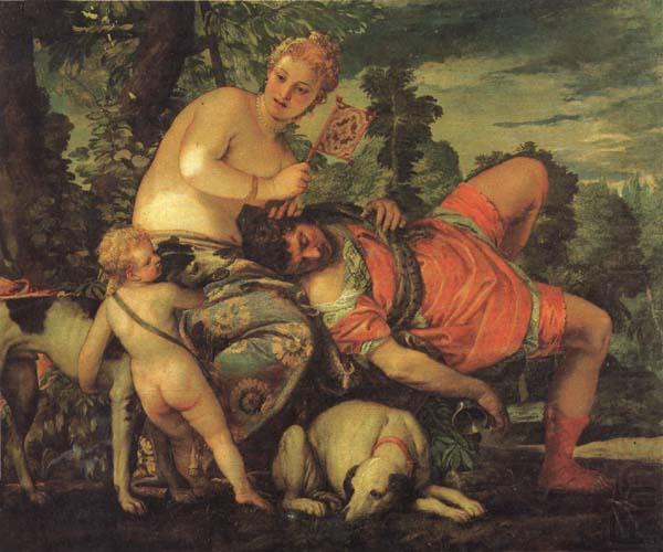 VERONESE (Paolo Caliari) Venus and Adonis china oil painting image